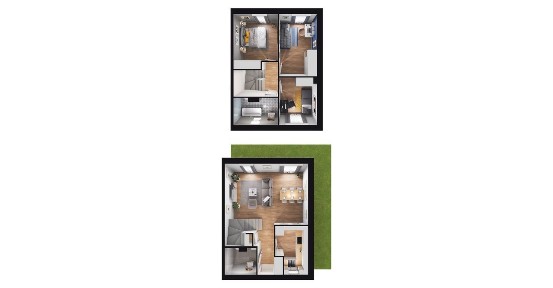 ul. Zielona, Podolszyn, Lesznowola, piaseczyński, mazowieckie