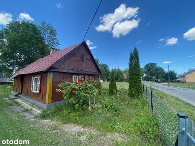 Malownicza działka z domem na sprzedaż 150 000zł