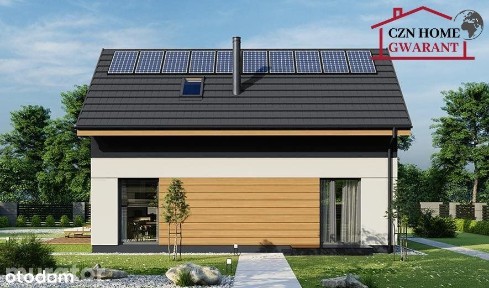 Dom ekologiczny w Mrozach.