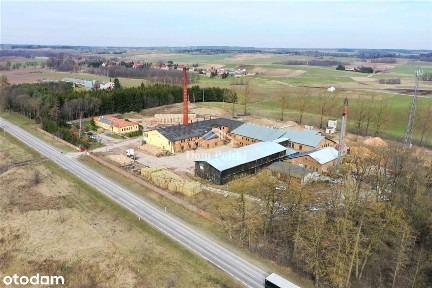 Cegielna i magazyny, działka 2,5 ha - Golubki