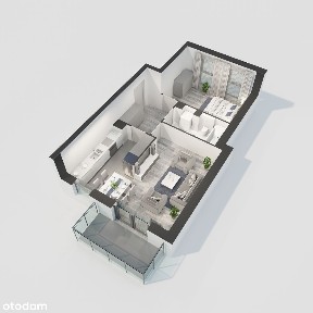 Mieszkanie 47,51 m2 + skrytka 2,60 m2 | B3/1