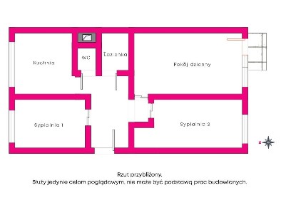 Rozkładowe 3-pok. w Koninie, ul. Bydgoska