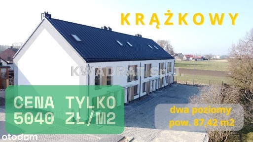 Mieszkanie 2pok+poddasze o pow. 87,42m2 - Krążkowy
