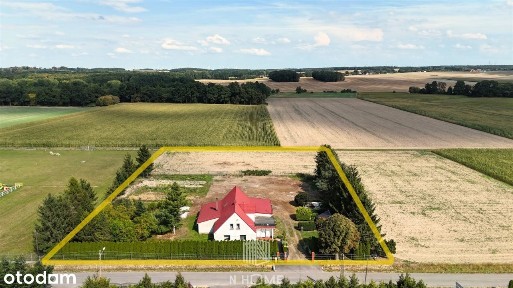 Dom na dużej działce - doskonały pod agroturystykę