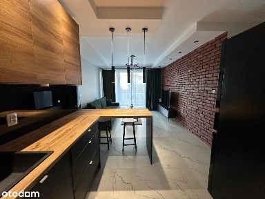 Nowoczesne 2-pokojowe mieszkanie z tarasem nad jeziorem