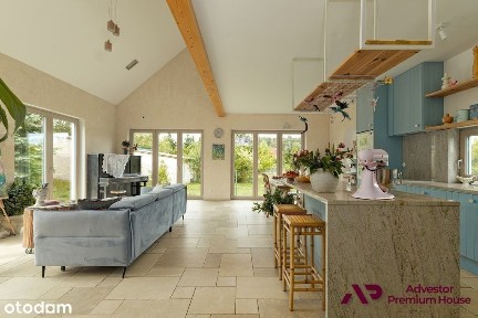 Sielski dom w balijskim stylu/Puszcza Notecka