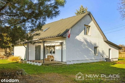 Wyposażony dom z działką 2513m2, Brzeg Dolny