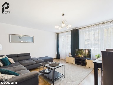 3-pokojwe mieszkanie z balkonem, parter-os. Asnyka