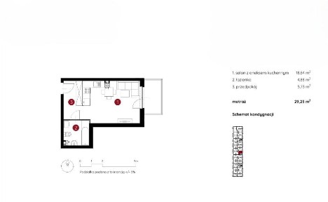 Nowa Inwestycja | Kawalerka 29m2 | Balkon | Tramwaj 3 min | Blisko Las