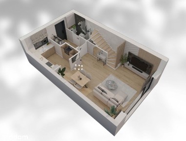 OGRÓDEK ponad 100m2 | 92m2+Poddasze > FOTOWOLT./Żabka/Paczkomat/Szkoła