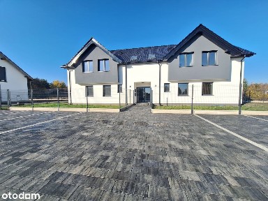 Nowe, BEZCZYNSZOWE mieszkanie z ogródkiem i 2 miejscami parkingowymi.