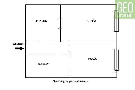 Mieszkanie 2 pokojowe w Chrzanowie - do remontu