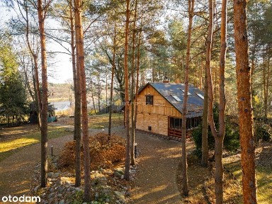 Dom w lesie nad samą Narwią