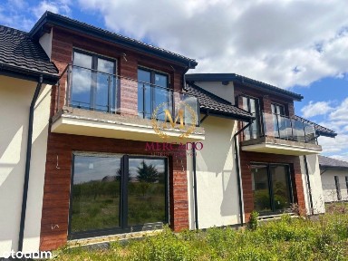 Nowoczesny Dom w zabudowie bliźniaczej