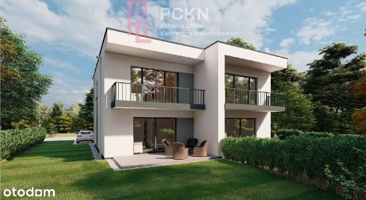 Nowoczesny bliźniak w stanie deweloperskim - Górki