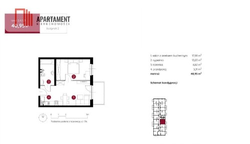 2-pokojowe mieszkanie w spokojnej lokalizacji!