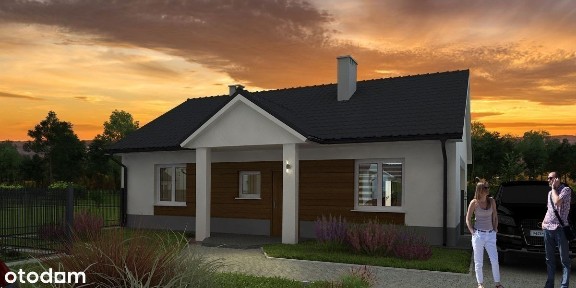 OD RĘKI! NOWY dom o pow. 80,10m2 pod Łagowem - Os. Country