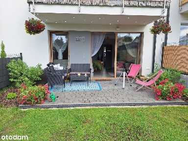 Nowoczesne mieszkanie 32,02 m² z ogródkiem-bezczynszowe-Lusina, Kraków