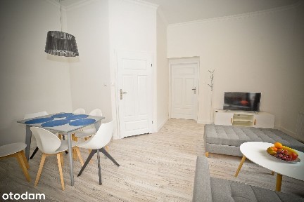 Jasne mieszkanie w sercu Sopotu dostępne cały rok.