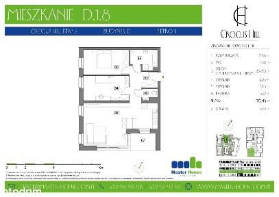 Crocus Hill | mieszkanie D18