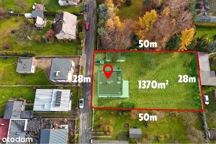 Dom po generalnej modernizacji, duża działka