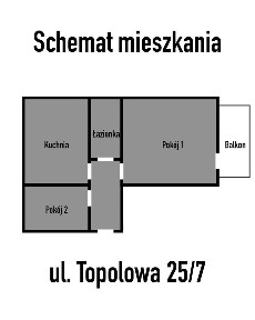 Czechowice-Dziedzice, Topolowa - mieszkanie 46 m², parter