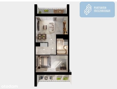 ⭐2 x Balkon | Inwestycja | Wkd | promocja- garaż ⭐