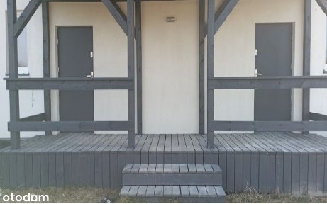 Na sprzedaż nowy bliźniak składający się z 2 wykończonych mieszkań.