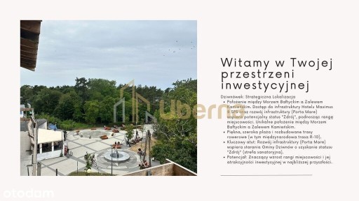 ul. Kamieńska, Dziwnówek, Dziwnów, kamieński, zachodniopomorskie