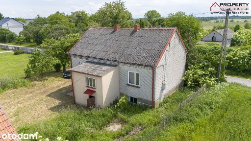 Dom 80m2 na działce 3991m2, Badrzychowice gm. Nowy Korczyn