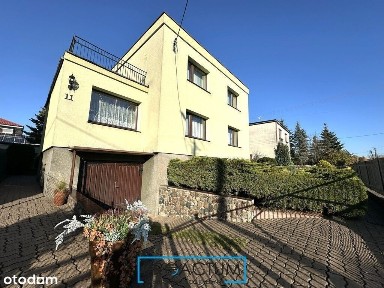 Dom - z dodatkową powierzchnią pod działalność