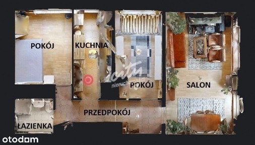 [3D] Przestronne 3 pokoje, ładny widok!