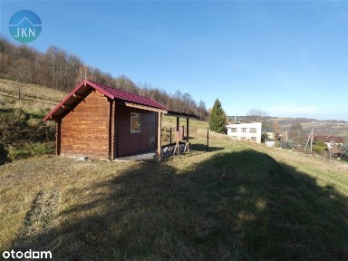 Działka z widokami i domkiem - Świnna obok Żywca