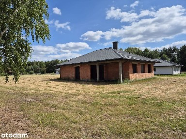 Dom Parterowy dz. 1000m2 w stanie surowym przy Puszczy Bolimowskiej