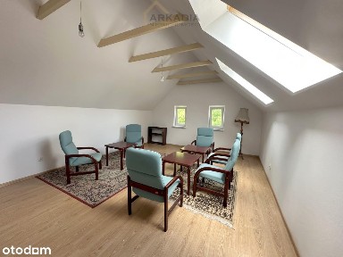 Duża,urokliwa działka z domem mieszkalnym