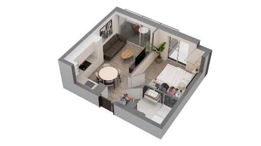 Apartament Jarocin, ul. Warciana BAUKING - TUŻ PRZY LESIE