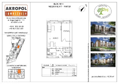 Skarbimierzyce | mieszkanie 2-pok. | B4-M07