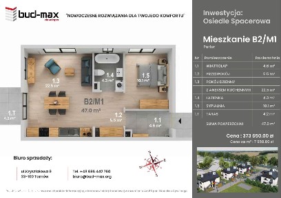 Nowe mieszkanie Tarnów ul Spacerowa