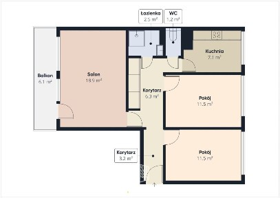 Zadbane 3M z możliwością 4-go/Klimatyzacja/Zieleń