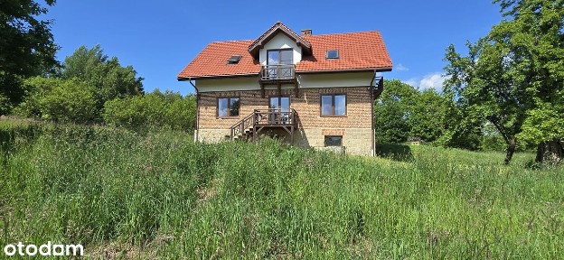 Dom z 3 ha działką na leśnej polanie