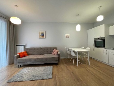 Manufaktura, Drewnowska 45, apartament 2-pokojowy bezpośrednio