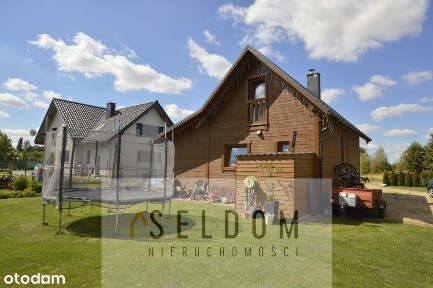 nowy klimatyczny dom / 10a działka / Miłkowice