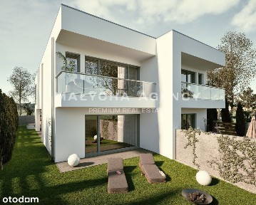 Nowoczesny dom | 130 mkw | bliźniak | Wawer