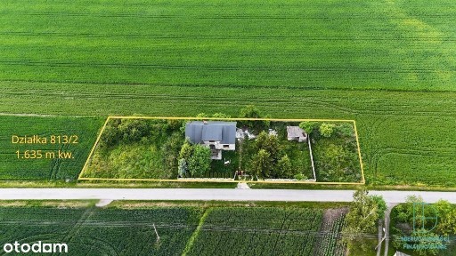 Cisza, przestrzeń i gotowa baza do życia - działka 1635 m