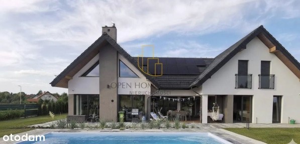 Dom Glamour z sauną i basenem / 6 pokoi /2024r!