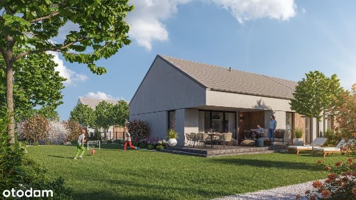 Nowość w Kruszynie/90 m2 + poddasze 40 m2/Ogród