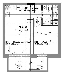 Osiedle przy Lesie | Bud. A | M. nr 29 | 36,60 m2