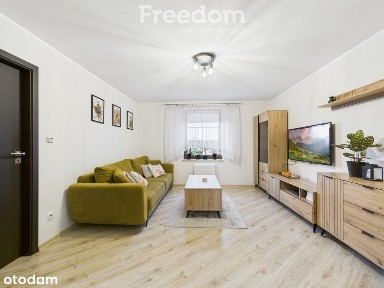 Mieszkanie z ogrodem, garażem i kominkiem