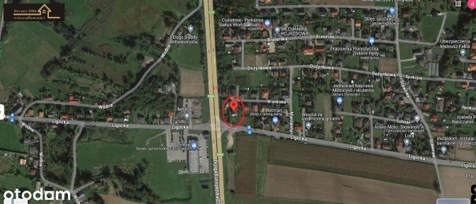 Biurowiec przy Dk1, produkcja, magazyny, usługi