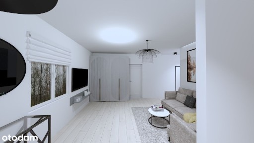 M2 z ogrodem i komórką lokatorską